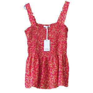 Rose and Olive ☀️nwt☀️ sleeveless top, women’s size medium. Fit and flare